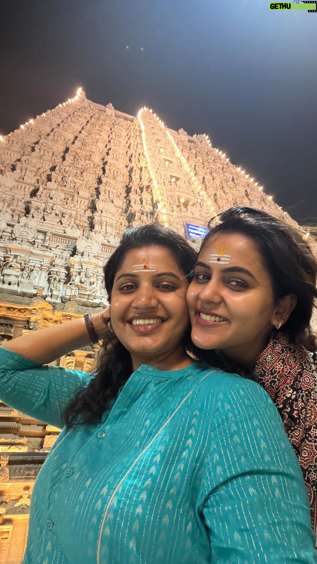 Chaitra Reddy - 370.8K Likes - “Girivalam taught me—when you walk towards Shiva, He walks towards you.”
