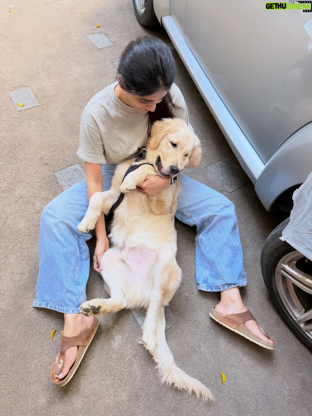 Chandini Chowdary - 109.4K Likes - Happy New Year to you from us! ♥️🐶