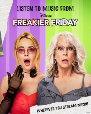 Christina Vidal Mitchell Instagram - It’s the ultimate throwback. 💜💚 Listen to the #FreakierFriday soundtrack out now wherever you stream music. 🎸 

Disney’s Freakier Friday is available now on @disneyplus.