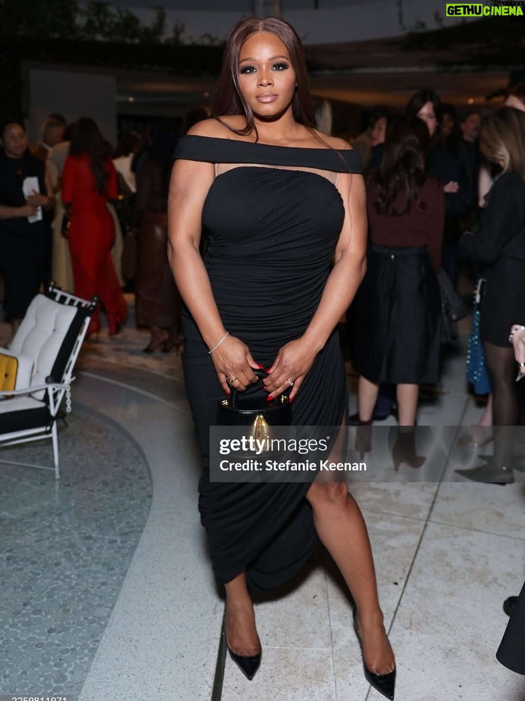 Claire Sulmers - 27K Likes - Last night, celebrated the finalists of @fashiontrustus alongside @waymanandmicah, Proud #FashionTrust Patron @tindodjaghian, and more. @fashiontrustus is a 501(c)(3) nonprofit supporting U.S.-based emerging fashion designers through mentorship and financial grants.

For the occasion, I wore pieces by designers you should know: @chatsbycdam and @fashionbombaccessories designer @florekny while #TinaOdjaghian rocked @driesvannoten and @hermes ! I’m all about supporting emerging designers, so I always love championing #fashiontrustus—and I can’t wait to toast the winners in April 🥂

📸: Getty / WWD
#clairesulmers #thebomblife 
*Thx @hannai_me