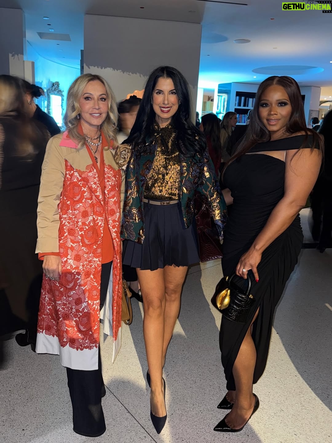 Claire Sulmers - 27K Likes - Last night, celebrated the finalists of @fashiontrustus alongside @waymanandmicah, Proud #FashionTrust Patron @tindodjaghian, and more. @fashiontrustus is a 501(c)(3) nonprofit supporting U.S.-based emerging fashion designers through mentorship and financial grants.

For the occasion, I wore pieces by designers you should know: @chatsbycdam and @fashionbombaccessories designer @florekny while #TinaOdjaghian rocked @driesvannoten and @hermes ! I’m all about supporting emerging designers, so I always love championing #fashiontrustus—and I can’t wait to toast the winners in April 🥂

📸: Getty / WWD
#clairesulmers #thebomblife 
*Thx @hannai_me