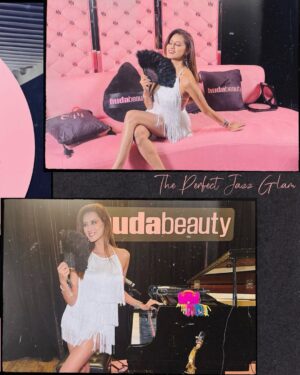 Deiya Sindhi Instagram - @hudabeauty @huda really knows how to throw a night ✨
Last night at GIGI Bombay was pure jazz-glam magic, and the launch of the Easy Bake Pressed Powder was the perfect highlight. It sets makeup beautifully, smoothens instantly, and gives that soft, bright finish without feeling heavy. 💫

My Shade- Cherry Blossom for that extra brightened and snatched look. 

#HudaBeauty #EasyBakePressedPowder #JazzGlam #GIGIBombay #BeautyLaunch #MumbaiEvents #MakeupNight #MakeupEssentials

[Huda Beauty event Mumbai, Easy Bake Pressed Powder launch, GIGI Bombay event, Jazz glam theme, Makeup setting powder, Soft matte finish, Under eye brightening, Beauty launch event]