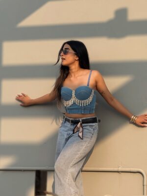 Divyadisha Mohanty Instagram - Styled by Me …… For Me 😎😎

#trendingposts #fashion #ootd #highfashion #explorepage #foryoupage #divyamohanty 

[fashion style denim fits ootd trend ollywood Divyaa Mohanty ]