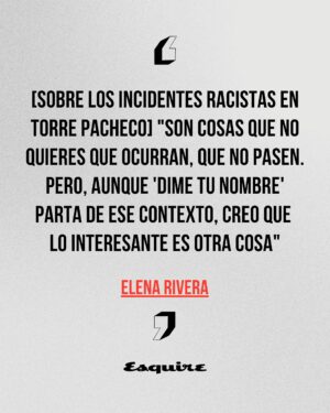 Elena Rivera Instagram - Inmensos ojos azules, encantadora sonrisa, dulce voz cantarina, pequeña estatura y, sin embargo, dada a personajes de enorme carácter y fuerza, la zaragozana es un ejemplo de que crecer en los escenarios puede salir bien. Hablamos con la actriz Elena Rivera de sus similitudes con Marisol, su salto (con miedo) al género de terror en ‘Dime tu nombre’, de la adrenalina del teatro y de cómo crecer, bien, bajo los focos desde incluso antes de ‘Cuéntame cómo pasó’ y Karina.

Texto: @rafacasademont 
Fotógrafo: @andresgarlujan 
Maquillaje y peluquería: @rebecatfigueroa 
Estilismo: José Juan Rodríguez y Paco Casado

Lee la entrevista completa en el link de la bio de @esquirees

#ElenaRivera #Esquire