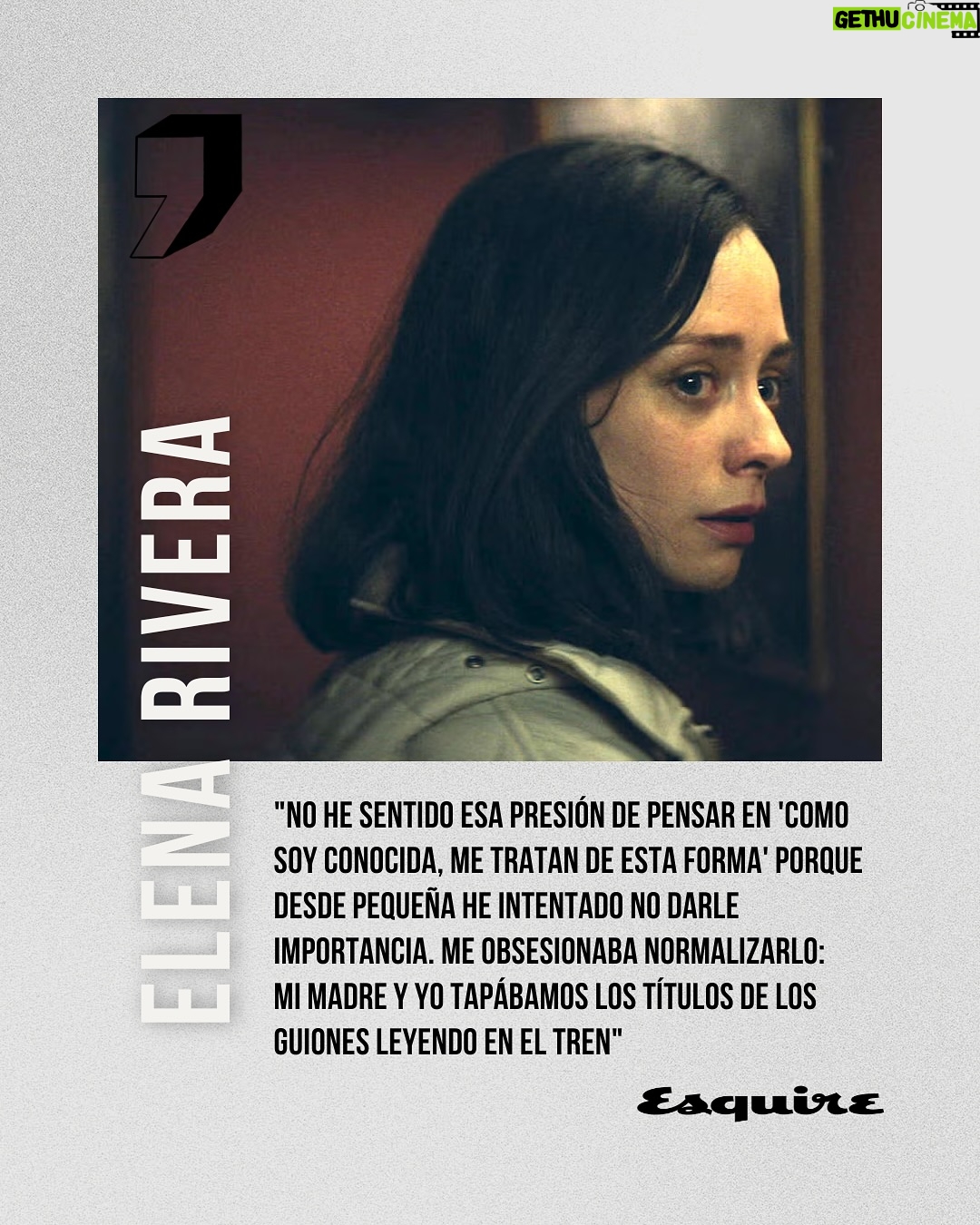 Elena Rivera - 252 Likes - Inmensos ojos azules, encantadora sonrisa, dulce voz cantarina, pequeña estatura y, sin embargo, dada a personajes de enorme carácter y fuerza, la zaragozana es un ejemplo de que crecer en los escenarios puede salir bien. Hablamos con la actriz Elena Rivera de sus similitudes con Marisol, su salto (con miedo) al género de terror en ‘Dime tu nombre’, de la adrenalina del teatro y de cómo crecer, bien, bajo los focos desde incluso antes de ‘Cuéntame cómo pasó’ y Karina.

Texto: @rafacasademont 
Fotógrafo: @andresgarlujan 
Maquillaje y peluquería: @rebecatfigueroa 
Estilismo: José Juan Rodríguez y Paco Casado

Lee la entrevista completa en el link de la bio de @esquirees

#ElenaRivera #Esquire