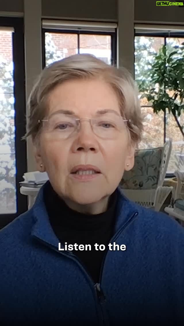 Elizabeth Warren - 49K Likes - Please take the time to hear the brave words of a person who witnessed ICE agents shoot and kill Alex Pretti in broad daylight. 

Everyone involved deserves justice.