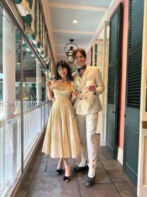 Eva Noblezada Instagram - Part I of my favorite snapshots of the most STUNNING celebration of love with people we love in a city we love 🥹 @reevecarney , I love you. You are My Husband and I am your WIFE! 😭 TTGAB baby ♾️ Prepare ye for a plethora of wedding week pictures yall 🥹♥️♥️♥️♥️
1. Enter Upstage Mr. Reeve Carney & Mrs. Eva Noblezada Carney!
2. My beautiful sister and Maid of Honor @livjn_16 🫶🏽
3. Reeve and I at our Wedding Rehearsal brunch @brennansnola 🥂pic by @sandraokuboyejo 🥰
4. My other sister @pariscarney and I 😭
5. One of my dearest friends @robhouchen @patobriens 🤠
6. Rob 😂😂😂 @callumf @ashdanders 
7. @cafedumonde ♥️
8. Paul McCartney!!! @pariscarney @zanecarney @jmatjohnny @reevecarney ♥️
9. My gorgeous bridesmaids!!!!!! @abbydephilips @g.olivia28 @charlotte_e_kennedy @sampauly @livjn_16 @callumf 
10. A witch married a vampire 🙏🏽🥰 @hotelpeterandpaul 
11. Two sisters before one of the best shows of their lives
12. Two sisters during one of the best Halloween’s ever 
13. My gorgeous Nana and Lola 🥹
14. Cafe Du Monde in da FLESH!!! 
15. Rob & @lilliaswhiteofficial exchanging stories 🩷
16. The sun beaming into my room in the wee hours of the day I married my best friend 
17. ReEva Brunch!!! @brunchwithruby 😛
18. Family Brunch @tableau_nola 🥳
19. The Besties helping me peeepee during dinner! 😇
20. Our private family ghost tour on Halloween!! @hauntedhistorytours 🕯️👏🏽