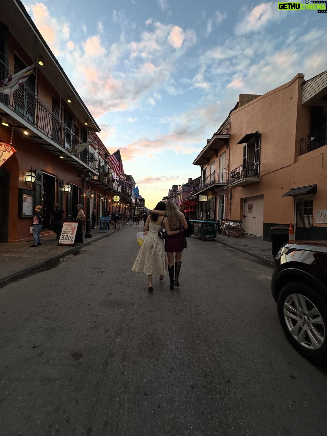 Eva Noblezada - 126.2K Likes - Part I of my favorite snapshots of the most STUNNING celebration of love with people we love in a city we love 🥹 @reevecarney , I love you. You are My Husband and I am your WIFE! 😭 TTGAB baby ♾️ Prepare ye for a plethora of wedding week pictures yall 🥹♥️♥️♥️♥️
1. Enter Upstage Mr. Reeve Carney & Mrs. Eva Noblezada Carney!
2. My beautiful sister and Maid of Honor @livjn_16 🫶🏽
3. Reeve and I at our Wedding Rehearsal brunch @brennansnola 🥂pic by @sandraokuboyejo 🥰
4. My other sister @pariscarney and I 😭
5. One of my dearest friends @robhouchen @patobriens 🤠
6. Rob 😂😂😂 @callumf @ashdanders 
7. @cafedumonde ♥️
8. Paul McCartney!!! @pariscarney @zanecarney @jmatjohnny @reevecarney ♥️
9. My gorgeous bridesmaids!!!!!! @abbydephilips @g.olivia28 @charlotte_e_kennedy @sampauly @livjn_16 @callumf 
10. A witch married a vampire 🙏🏽🥰 @hotelpeterandpaul 
11. Two sisters before one of the best shows of their lives
12. Two sisters during one of the best Halloween’s ever 
13. My gorgeous Nana and Lola 🥹
14. Cafe Du Monde in da FLESH!!! 
15. Rob & @lilliaswhiteofficial exchanging stories 🩷
16. The sun beaming into my room in the wee hours of the day I married my best friend 
17. ReEva Brunch!!! @brunchwithruby 😛
18. Family Brunch @tableau_nola 🥳
19. The Besties helping me peeepee during dinner! 😇
20. Our private family ghost tour on Halloween!! @hauntedhistorytours 🕯️👏🏽