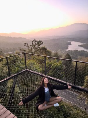 Gayathri Sri Instagram - Such a calm and happy stay 🌿 @luxeglamp_
