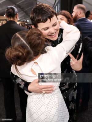 Ginnifer Goodwin Instagram - Thank you, @criticschoice and @giorgioarmani and pizza and @disneyanimation #zootopia2.