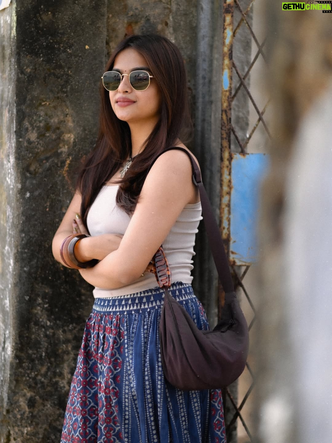 Gopika Ramesh - 111.1K Likes - morning touristy walk w/ @anandu._ps 🤓