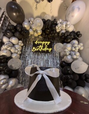 Ishwari Panda Instagram - It’s Ishwari’s 18th Birthday Party 🖤✨

Decor by:- @_decor_t_o_adore_ 🫶