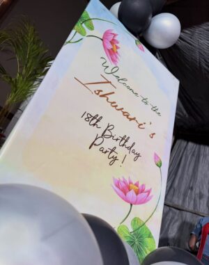 Ishwari Panda Instagram - It’s Ishwari’s 18th Birthday Party 🖤✨

Decor by:- @_decor_t_o_adore_ 🫶