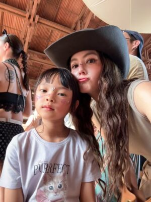 Janie Tienphosuwan Instagram - Because of you, I laugh a little harder, cry a lil less, and smile a lot more. 🤍