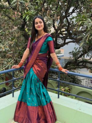 Jasmine Rath Instagram - Mixing Odia roots with Telugu customs ✨

#jasminerath