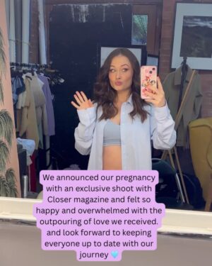 Jess Impiazzi Instagram - A little story time to introduce myself to any new people following my story with autoimmune disease, IVF and pregnancy 🤰🏻 
🩵

#ivf #pregnancy #23weekspregnant #lupus #lupuspregnancy