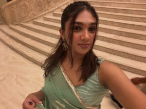 Jovika vijaykumar Instagram - Unleash the pachai podavai pictures 🦚