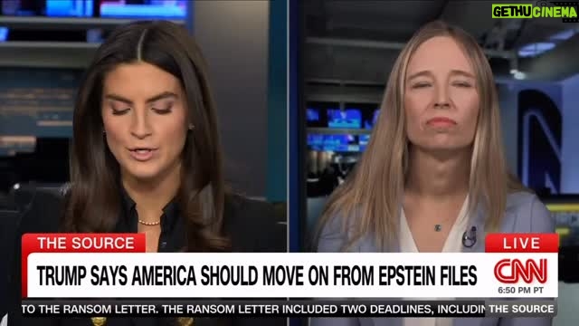 Kaitlan Collins - 76K Likes - Epstein survivor Annie Farmer: “I don’t think it’s something to smile about.”