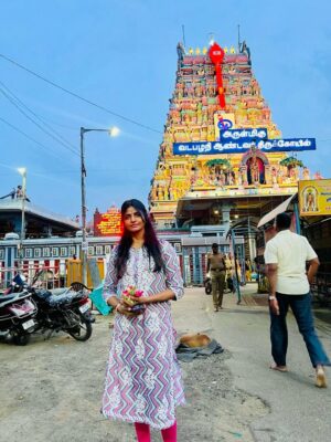 Kani Thiru Instagram - வேலுண்டு வினையில்லை..மயிலுண்டு பயமில்லை..குகனுண்டு குறையில்லை..கந்தனுண்டு கவலையில்லை🙏🏼🪷✨