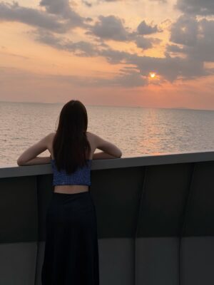 Kanyawee Songmuang Instagram - 🐳🫶🏻⚓️🌅