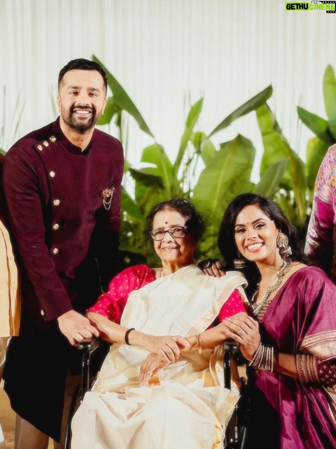 Karthika Nair - 27K Likes - Ending this year by losing a part of my soul.

The angel who held our family together has returned to the clouds — yet her strength still echoes through every one of us.

Today, I honor my grandmother… a woman whose journey was stitched with courage, grit, and an unshakable spirit.

She was a force of nature- a devoted mother of five kids who managed the careers of her two actress daughters who were ruling the Indian film industry during the 80s with strength, grace, and unwavering determination. The OG momager( Kris Jenner could never)

 In the 90s, she carved her own path in politics, standing tall in a space where few women dared to go, and making her voice heard with power and purpose.

A wanderer at heart, she refused to stay still.
We could never keep Grandma in one place for more than 3 days! From her car journeys from Kanyakumari to Delhi,to getting her US green card and constantly wanting to start businesses all over the world,we could not keep her still!

And yet, she never missed a moment to make our childhood magical. Bedtime stories, lavish feasts, and memories we still taste in our hearts.

Her mind never stopped exploring, questioning, learning… right until life shifted after her stroke

I share this today because her story deserves to be remembered — not just by us, but by the world she touched.

Thank you to everyone who prayed for her.

Blessed beyond words to have held her hand during her final days on Earth 🤍

Om Shanti