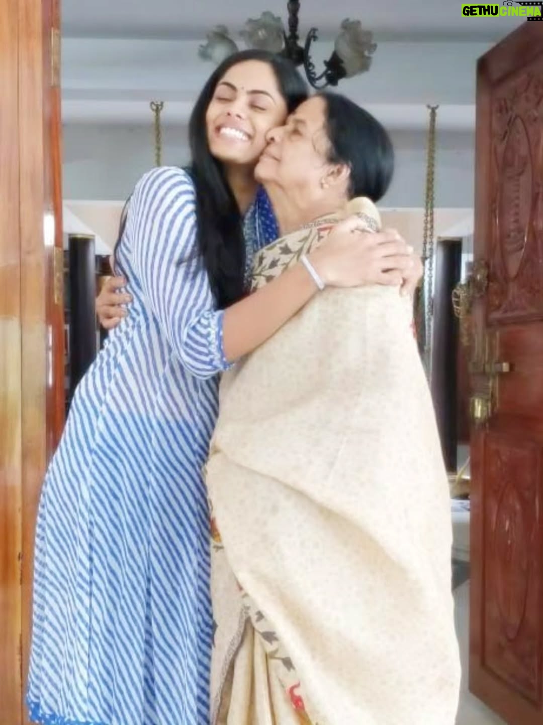 Karthika Nair - 27K Likes - Ending this year by losing a part of my soul.

The angel who held our family together has returned to the clouds — yet her strength still echoes through every one of us.

Today, I honor my grandmother… a woman whose journey was stitched with courage, grit, and an unshakable spirit.

She was a force of nature- a devoted mother of five kids who managed the careers of her two actress daughters who were ruling the Indian film industry during the 80s with strength, grace, and unwavering determination. The OG momager( Kris Jenner could never)

 In the 90s, she carved her own path in politics, standing tall in a space where few women dared to go, and making her voice heard with power and purpose.

A wanderer at heart, she refused to stay still.
We could never keep Grandma in one place for more than 3 days! From her car journeys from Kanyakumari to Delhi,to getting her US green card and constantly wanting to start businesses all over the world,we could not keep her still!

And yet, she never missed a moment to make our childhood magical. Bedtime stories, lavish feasts, and memories we still taste in our hearts.

Her mind never stopped exploring, questioning, learning… right until life shifted after her stroke

I share this today because her story deserves to be remembered — not just by us, but by the world she touched.

Thank you to everyone who prayed for her.

Blessed beyond words to have held her hand during her final days on Earth 🤍

Om Shanti