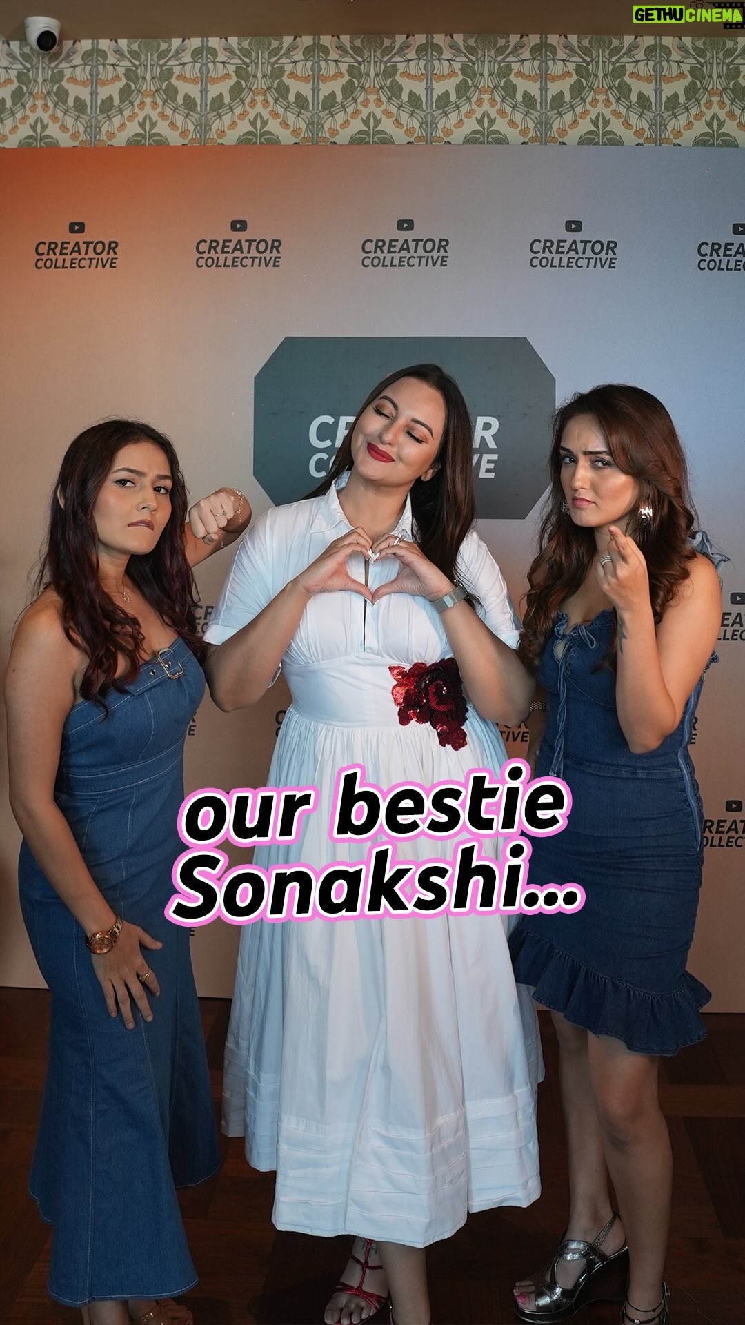 Kritika Sharma - 33.7K Likes - every creator needs a supportive creator bestie! 🫶
#YouTubeCreatorCollective

[YouTube Creators, Girlhood, Creator Community, YouTube Creator Collective, Sonakshi Sinha, Besties]