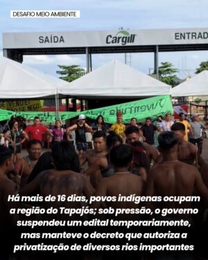 Letícia Sabatella Instagram - Soberania Brasileira em risco! Rios sendo vendidos para empresas estrangeiras. Destruição ambiental! Urgente! @povos__originarios