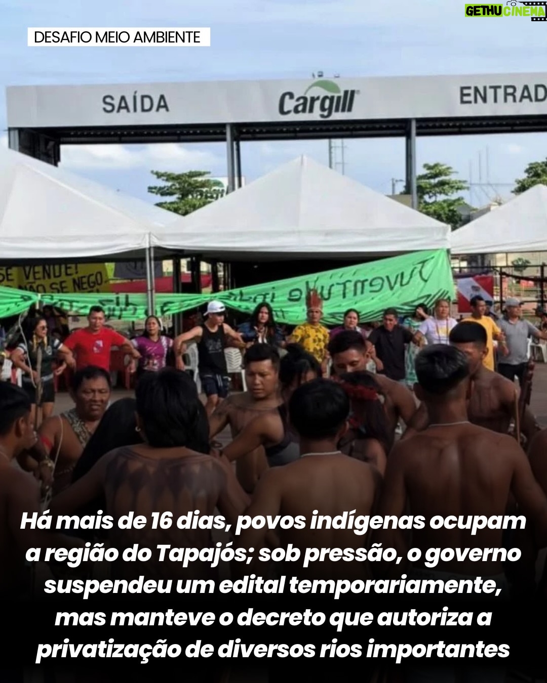 Letícia Sabatella - 8.4K Likes - Soberania Brasileira em risco! Rios sendo vendidos para empresas estrangeiras. Destruição ambiental! Urgente! @povos__originarios