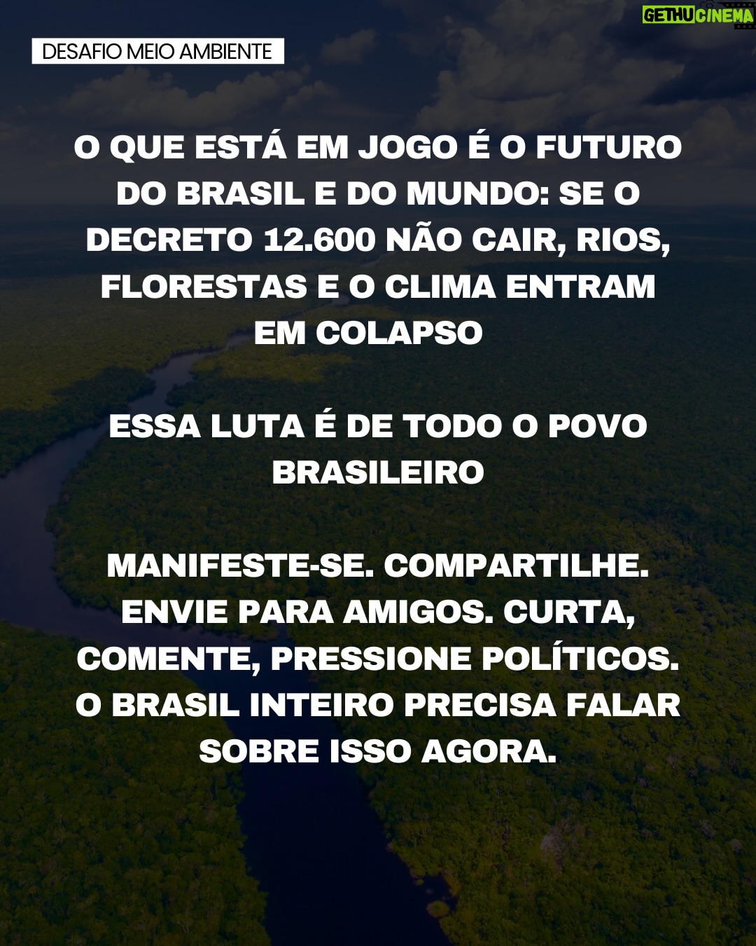 Letícia Sabatella - 8.4K Likes - Soberania Brasileira em risco! Rios sendo vendidos para empresas estrangeiras. Destruição ambiental! Urgente! @povos__originarios