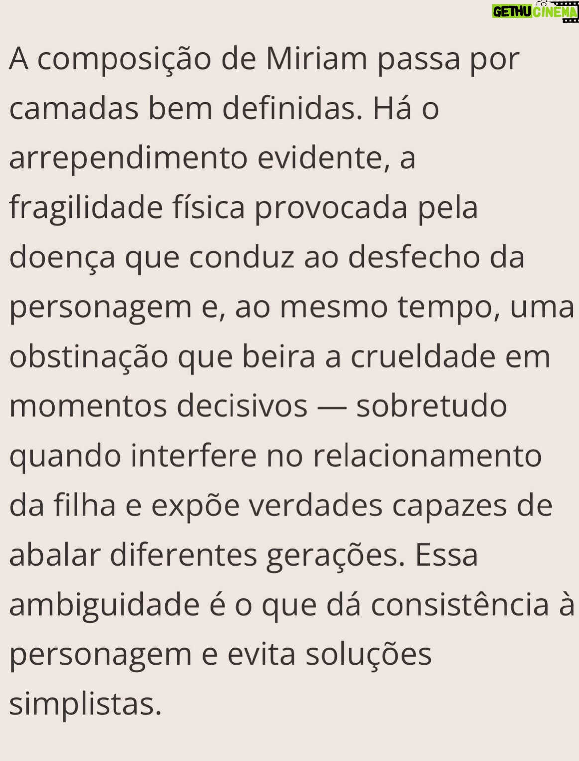 Letícia Sabatella - 1K Likes - Obrigada pela atenção a este trabalho feito com delicadeza e colaboração. Agradeço demais a @tvglobo a equipe maravilhosa da novela, nossos diretores e autores , colegas lindas de cena. Fiquei com saudades. ❤️❤️❤️❤️🌎💪🤟🌺🐝