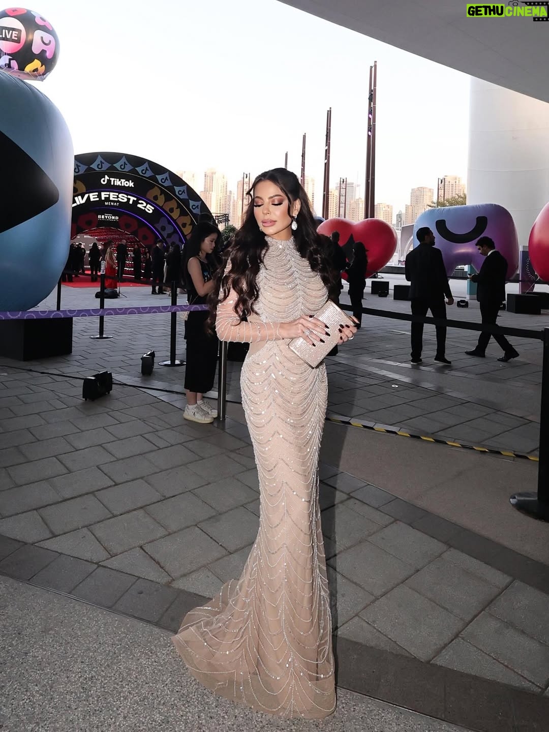 Lila Atrash - 14K Likes - Pure vibes, real moments, TikTok Live Fest 
 Dress @seven_officialbrand @abboudmuslem 
Jewelry @swissgalleryofficial 
Hair @nebras.troudi 
Makeup @oulaalatrash.makeup