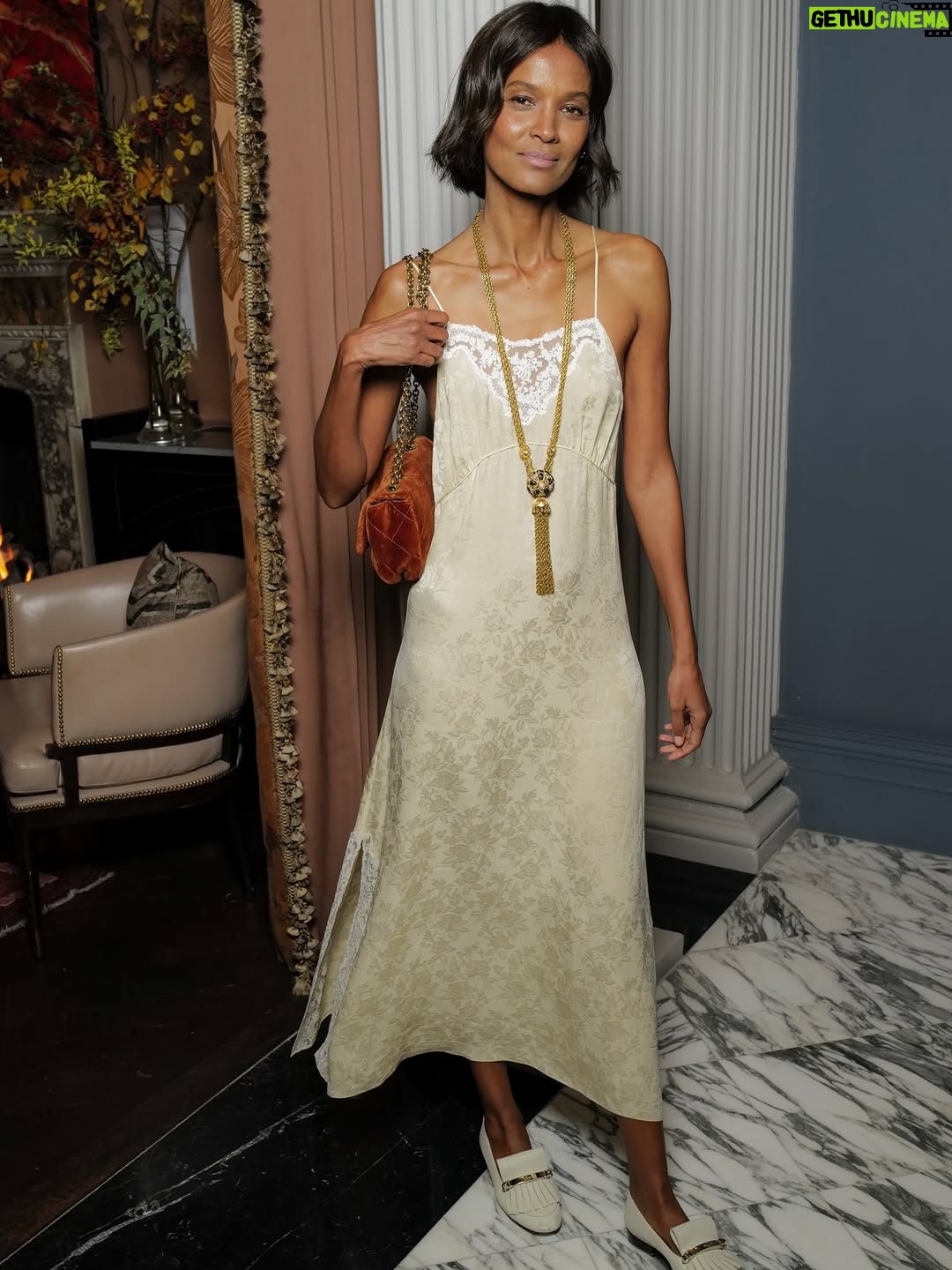 Liya Kebede - 6.6K Likes - Last night was so lovely thank you so much @esteelauder 🩵 🙏🏾 @aerin @taraconnaughton  @chloe 💛