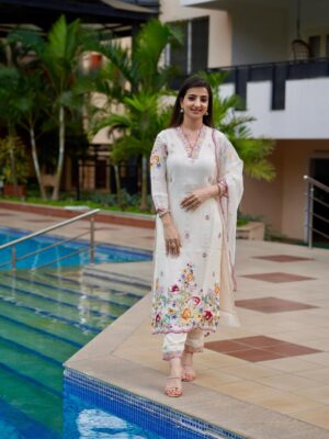 Loveleen Kaur Sasan Instagram - Timeless white silhouettes detailed with rich, colorful embroidery and artisanal handwork patches.🤍✨
 
@parrii.inc 🤍✨
