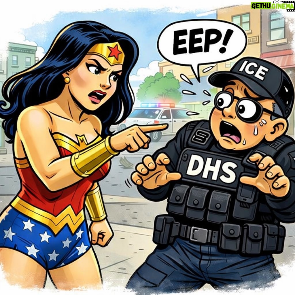 Lynda Carter - 23.1K Likes - Wonder Woman did this in the 1940s as well…

#iceout #begood