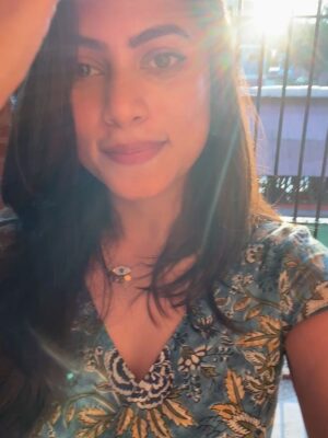 Madhumitha H Instagram - Pretty, but not fragile🦋💙… ! 

#staypretty❤️