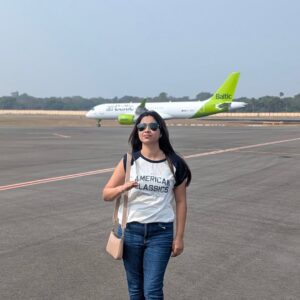Manali Rathod Instagram - WINGS INDIA2026โ๏ธ๐ซ๐ฉโโ๏ธ