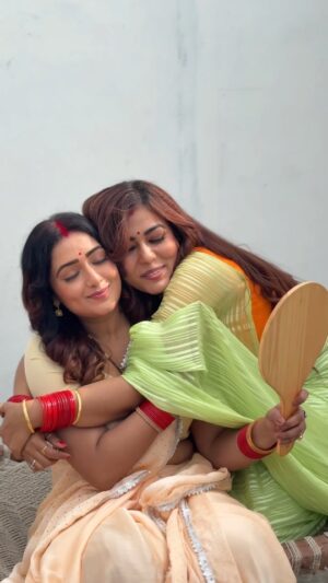 Mani Bhattacharya Instagram - Jab Jab Pehnlelu Sadiya🧿💝
#actresslife #actress #viralreels #viralvideo #manibhattacharya