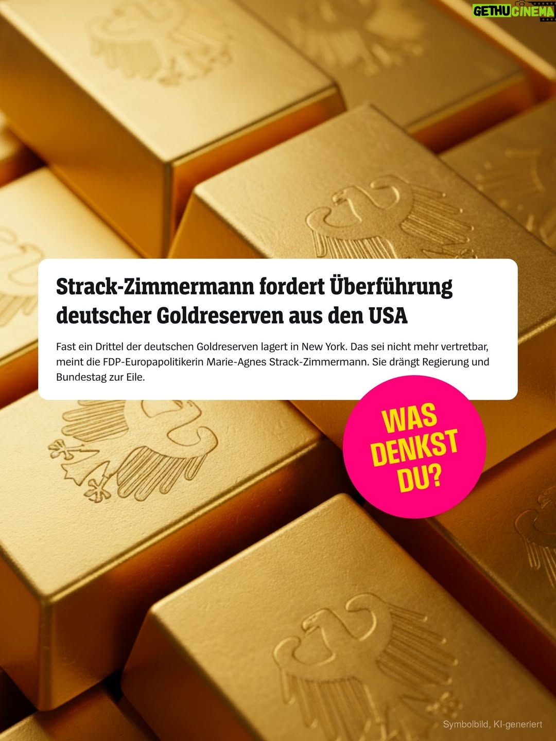 Marie-Agnes Strack-Zimmermann - 2.6K Likes - @strackzimmermann: „Seit Jahren liegt ein erheblicher Teil unseres nationalen Vermögens in den USA. Zu Zeiten des Kalten Krieges mag dies sinnvoll gewesen sein, doch die geopolitische Lage hat sich grundlegend verändert. Vertrauen in die Verlässlichkeit transatlantischer Partner allein darf nicht unsere wirtschaftliche und sicherheitspolitische Souveränität ersetzen.

Die Tatsache, dass Deutschland rechtlich zwar Eigentümer dieses Goldes ist, aber keine uneingeschränkte physische Kontrolle über diese Vermögenswerte ausüben kann, ist angesichts der aktuellen internationalen Spannungen ein wachsendes Risiko.“