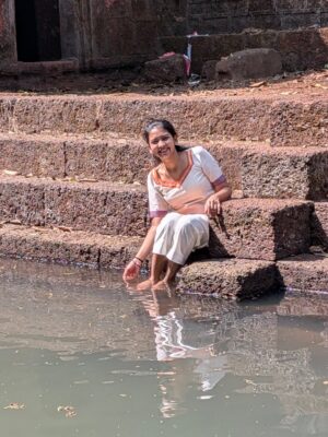 Meera Joshi Instagram - Sanghmeshwar....
...
#sangmeshwar #kokan #meerajoshi #sangam #shivmandir