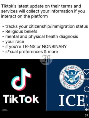 Megan Stalter Instagram - I've tried for hours to upload the same video and it wouldn't show it to one person ♥️ABOLISH ICE! Delete TikTok!