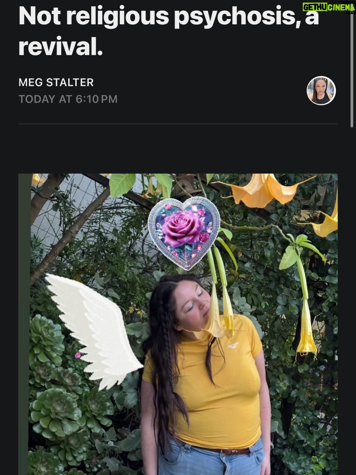 Megan Stalter - 20.9K Likes - Wrote something on Substack! 🪽