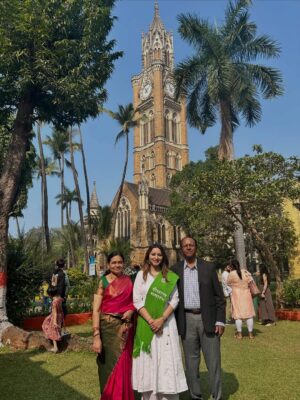 Meghana Gaonkar Instagram - This day is my father’s dream come true. He always wanted me to do my PhD. Yesterday, I officially received my doctorate, my parents were there to witness it which made it very special. Thanks to each one of you. Your encouraging wishes gave me a lot of good energy on a day that made me go numb. I felt empty, done, blank and relieved that many years of this journey was finally over and you made me feel like it meant something with all your love. 🤍🌟 
(We could not get great pictures as we were living in the moment but I did manage to get these to share the day with all of you) thank you🙏