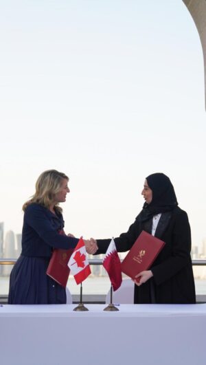 Mélanie Joly Instagram - Notre partenariat entre le Canada et le Qatar en matière d’IA et d’infrastructures numériques reflète notre conviction que lorsque les nations travaillent ensemble, elles peuvent façonner un avenir qui profite à toutes et à tous.
—
Our Canada-Qatar AI and digital infrastructure partnership reflects our belief that when nations work together, we can shape a future that benefits everyone.
