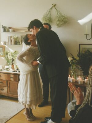 Myha'la Instagram - One year of marriage ♾️💍

Sos if this is how you’re finding out, promise we didn’t tell most everyone 😗

Incredible photography by our dear friend @quillemons 
Speedy officiating by @jojoplutz Endlessly grateful to our friends and family for helping make this day so very magical. 

❤️