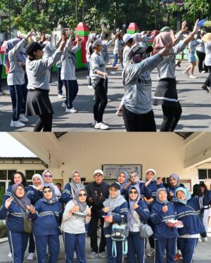 Nafa Urbach Instagram - Gerakan masyarakat di dapil 6 ❤️❤️ terus semangat nggih pak , buu jangan lupa cek kesehatan secara berkala 💪