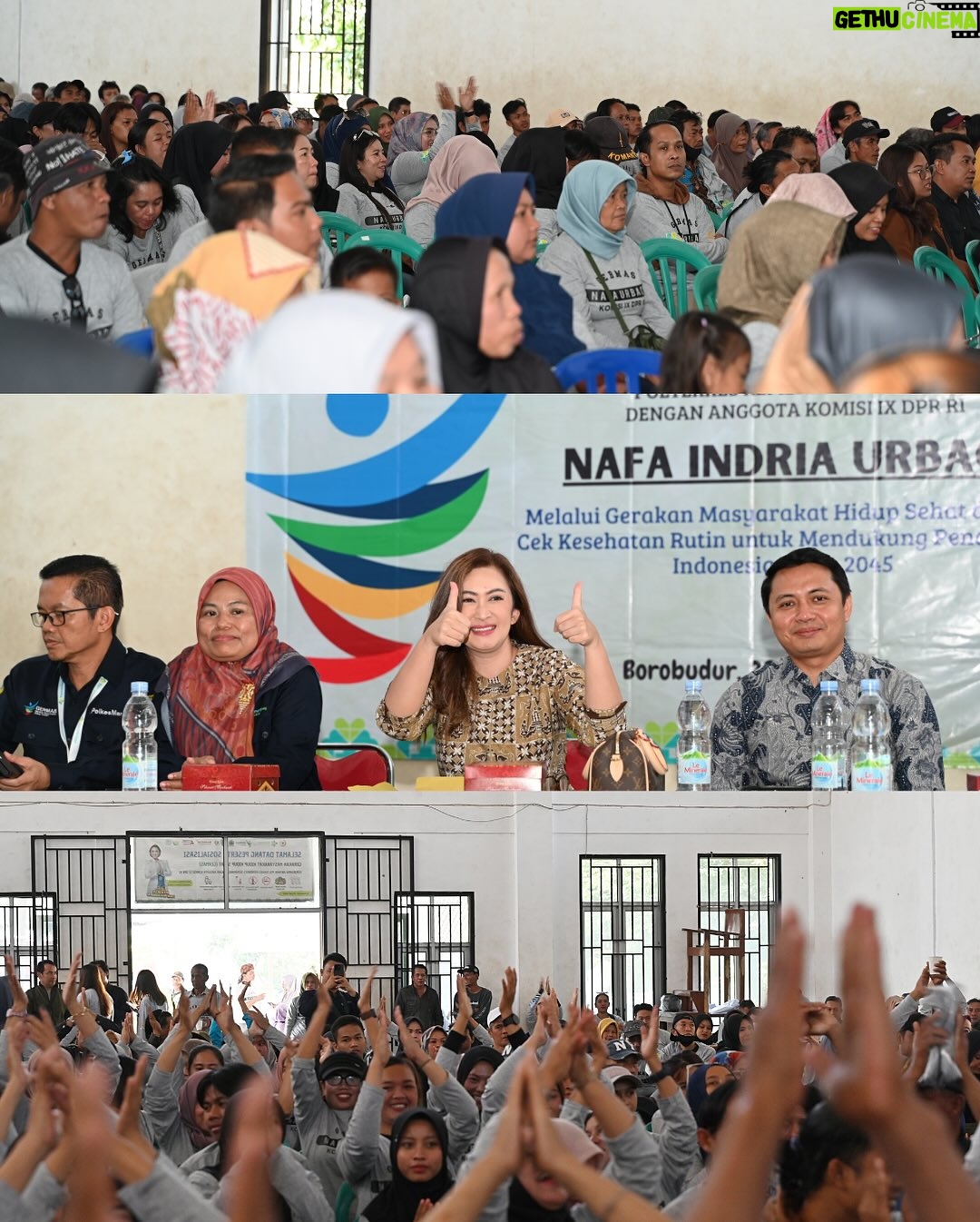 Nafa Urbach - 3.9K Likes - Gerakan masyarakat di dapil 6 ❤️❤️ terus semangat nggih pak , buu jangan lupa cek kesehatan secara berkala 💪