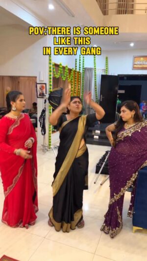 Nanditha Jennifer Instagram - Mention that someone in your group π€―π
.
.
#instagram #reels #trending #fun #sooting