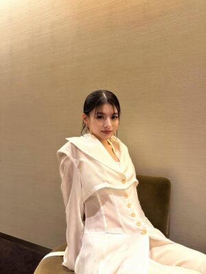 Natsuki Deguchi Instagram - ・

『万事快調 〈オール・グリーンズ〉』
公開記念舞台挨拶
ありがとうございました💚