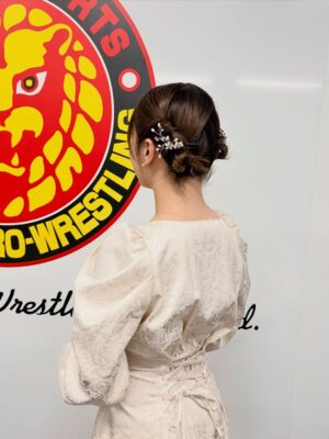 Natsumi Takagi Instagram - 今回のヘアアレンジは、
@hase_short さんにお願いしました💛💛
カット、カラーも天才だけど、ヘアアレンジも天才すぎる😭
急遽だったのに素敵なアレンジありがとうございました✨